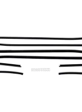 ACP Beltline Window Felt Kit for 1971-1973 Ford Mustang Fastback, 8-Piece Set                                     - FM-BW043A - Image 2