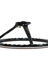 ACP Steering Wheel Rim Blow 3-Spoke Deluxe Woodgrain Ford | Mercury 1970-1974                                     - FM-ES008ED - Image 3