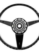 ACP Steering Wheel Rim Blow 3-Spoke Deluxe Woodgrain Ford | Mercury 1970-1974                                     - FM-ES008ED - Image 4