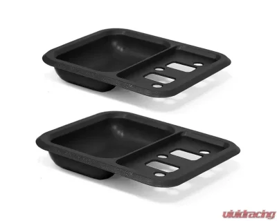 ACP Inside Door Handle Cup Black Pair - FP-BD039A