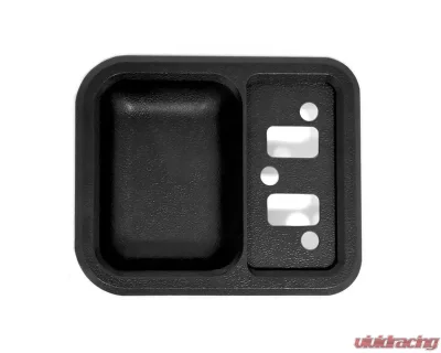 ACP Inside Door Handle Cup Black Pair - FP-BD039A