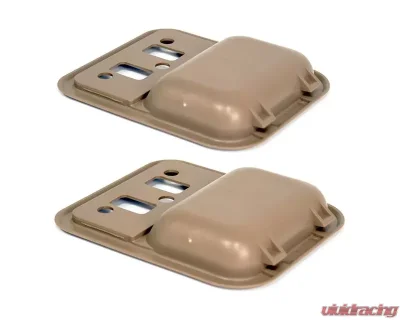 ACP Inside Door Handle Cup Tan (Pair) Ford Bronco | F-250 | F-350 | Fairlane | Falcon | Ranchero | Torino 1968-1977 - FP-BD039B