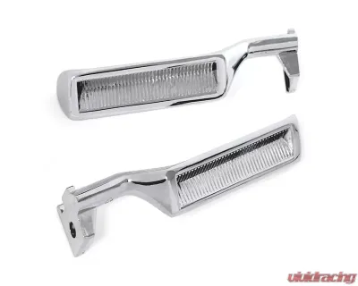 ACP Inside Door Handle Chrome Pair for Ford Bronco 1980-1996, F-150 1984-1986, F-250/F-350 1980-1986 - FP-BD084