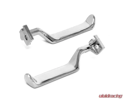 ACP Inside Door Handle Chrome Pair for Ford Bronco 1980-1996, F-150 1984-1986, F-250/F-350 1980-1986 - FP-BD084