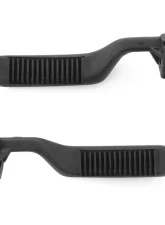 ACP Inside Door Handle Pair for Ford Bronco F-150 F-250 F-350 1987-1997 Black Plastic                                     - FP-BD087 - Image 2