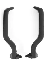 ACP Inside Door Handle Pair for Ford Bronco F-150 F-250 F-350 1987-1997 Black Plastic                                     - FP-BD087 - Image 4