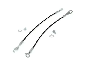 ACP Tailgate Check Cable 22" w/ Hardware (Pair) Ford F-150 | F-250 | F-350 1983-1996