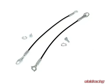 ACP Tailgate Check Cable 22" w/ Hardware (Pair) Ford F-150 | F-250 | F-350 1983-1996 - FP-TG080