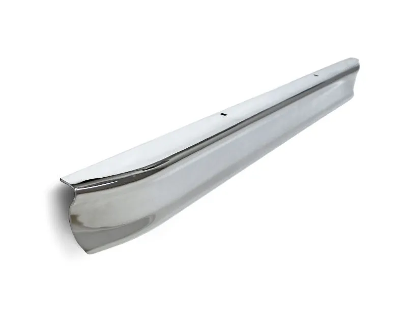 ACP Bumper Front or Rear Smooth Chrome Ford Bronco 1966-1977 - FB-BB001A