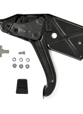 ACP Parking Brake Foot Pedal Assembly for Ford Bronco 1966-1977, Steel, Black Finish                                     - FB-EB001 - Image 2