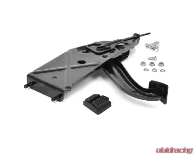 ACP Parking Brake Foot Pedal Assembly for Ford Bronco 1966-1977, Steel, Black Finish - FB-EB001