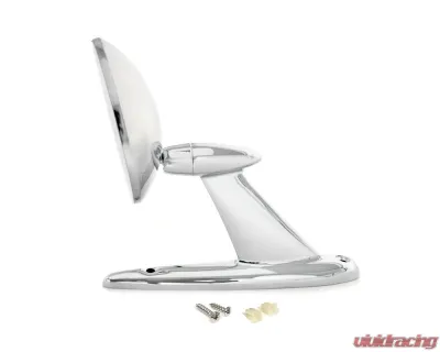 ACP Chrome Outside Mirror 2-Hole Design Driver/Passenger Side Ford | Mercury 1955+ - FG-BM001
