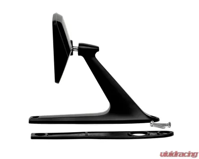 ACP Black Finish Passenger Side Outside Mirror w/ Convex Glass Ford | Mercury 1967-1973 - FM-BM004KV