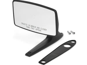 ACP Black Finish Passenger Side Outside Mirror w/ Convex Glass Ford | Mercury 1967-1973 - FM-BM004KV - Image 4