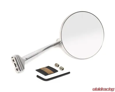ACP Chrome Peep Mirror 4 Inch w/ Extended Arm Driver/Passenger Side Ford Bronco | F-Series 1948+ - FP-BM002