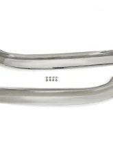 ACP Windshield Molding Top Pair Polished Stainless Steel Ford Mustang Convertible 1965-1968                                     - FM-BC021 - Image 4