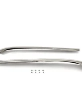 ACP Windshield Molding Top Pair Polished Stainless Steel Ford Mustang Convertible 1965-1968                                     - FM-BC021 - Image 2