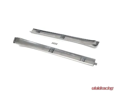 ACP Windshield Molding Top Pair Polished Stainless Steel Ford Mustang Convertible 1965-1968 - FM-BC021