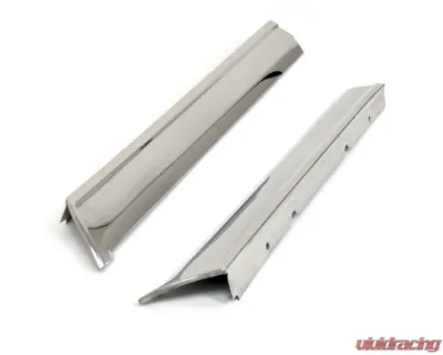 ACP Windshield Molding Pillar Pair Polished Stainless Steel Ford Mustang Convertible 1965-1968 - FM-BC022