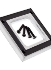 ACP Shifter Bezel 3 or 4 Speed Manual Deluxe Without Console Satin Chrome Ford Mustang 1964-1968|Mercury Cougar 1967-1968                                     - FM-BS020E - Image 3