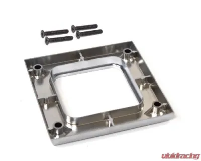 ACP Shifter Bezel 3 or 4 Speed Manual Deluxe Without Console Satin Chrome Ford Mustang 1964-1968|Mercury Cougar 1967-1968 - FM-BS020E