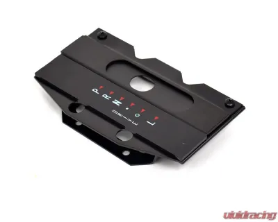 ACP Automatic Transmission Shift Plate Assembly for Ford Mustang 1964-1966, Black Metal - FM-BC007C