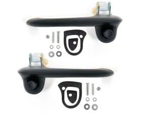 ACP Pair Black Outside Door Handle Assembly