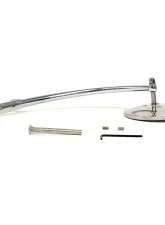 ACP Chrome 4" Round Driver/Passenger Side Hinge Mirror for Ford Trucks 1932-1952                                     - FP-BM004 - Image 3