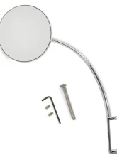 ACP Chrome 4" Round Driver/Passenger Side Hinge Mirror for Ford Trucks 1932-1952                                     - FP-BM004 - Image 3