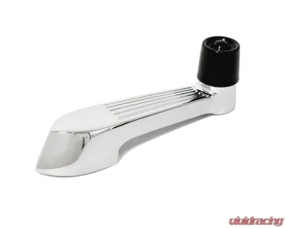 ACP Driver/Passenger Side Door Window Handle w/ Black Knob Ford F-Series 1956 - FP-BW056