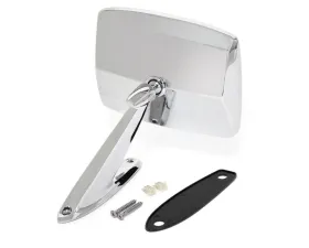 ACP Chrome Outside Mirror with Convex Glass - Passenger Side Ford Bronco | F-100 | F-150 | F-250 | F-350 1980-1989