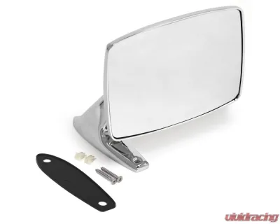 ACP Chrome Outside Mirror - Driver Side Ford Bronco | F-100 | F-150 | F-250 | F-350 1980-1989 - FB-BM006