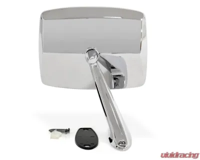 ACP Chrome Outside Mirror - Driver Side Ford Bronco | F-100 | F-150 | F-250 | F-350 1980-1989 - FB-BM006