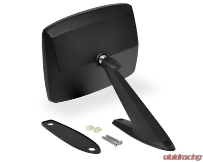 ACP Black Outside Mirror - Driver Side Ford Bronco | F-100 | F-150 | F-250 | F-350 1980-1989 - FB-BM007