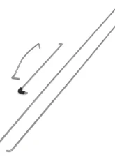 ACP Tailgate Latch Release Actuator Rod Set for Ford Bronco 1983-1996, Steel, Galvanized                                     - FB-BT082A - Image 3