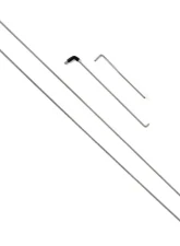 ACP Tailgate Latch Release Actuator Rod Set for Ford Bronco 1983-1996, Steel, Galvanized                                     - FB-BT082A - Image 3