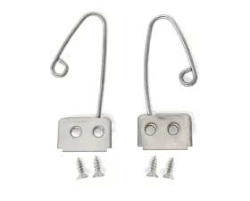 ACP Seat Belt Shoulder Harness Retainer Clip - Pair Ford | Mercury 1968-1969