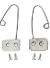 ACP Seat Belt Shoulder Harness Retainer Clip - Pair Ford | Mercury 1968-1969                                     - FM-BC012A - Image 3