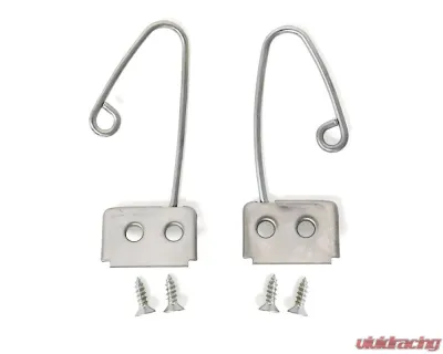 ACP Seat Belt Shoulder Harness Retainer Clip - Pair Ford | Mercury 1968-1969 - FM-BC012A