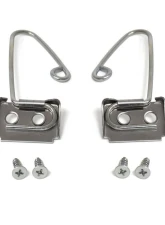 ACP Seat Belt Shoulder Harness Retainer Clip - Pair Ford | Mercury 1968-1969                                     - FM-BC012A - Image 2