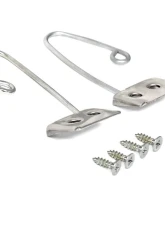 ACP Seat Belt Shoulder Harness Retainer Clip - Pair Ford | Mercury 1968-1969                                     - FM-BC012A - Image 3