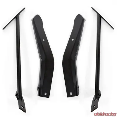 ACP Front Bumper Bracket Set for 1967-1968 Mercury Cougar - Inner & Outer Driver/Passenger Side - FW-BB001A