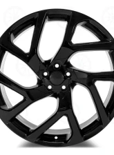 OE 2020 Autobiography Style - RL38 Wheel 22x9.5 5x108 45mm Gloss Black                                     - RL38229533+45 - Image 3