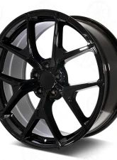 OE C63 Convertible Style - RM53 Wheel 20x9.5 5x112 35mm Gloss Black                                     - RM53209543+35 - Image 2
