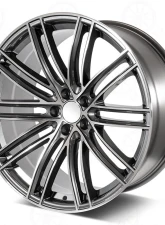 OE Macan Style - RP22 Wheel 21x10 5x112 19mm Machined Face/Gunmetal Outline                                     - RP22211043+19 - Image 2