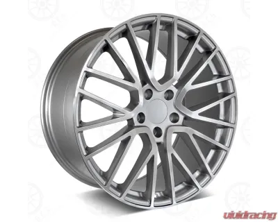 OE Turbo 4S Style - RP27 Wheel 22x10 5x130 48mm Machined Face/Gunmetal Outline - RP27221030+48