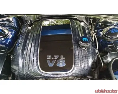 American Car Craft 14Pc Polished Engine Shroud Trim Kit Dodge Challenger 5.7L V8 2008-2023 - ACC-153008-P