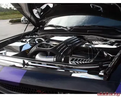 American Car Craft 14Pc Polished Engine Shroud Trim Kit Dodge Challenger 5.7L V8 2008-2023 - ACC-153008-P