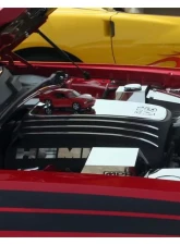 American Car Craft HEMI Letters Set ONLY for Engine Shroud Trim Kit Polished  8pc Dodge Challenger 5.7L V8 2008-2023                                     - ACC-153009-B - Image 2