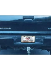American Car Craft Red Lettering Firefighter License Plate Frame                                     - ACC-172072 - Image 2